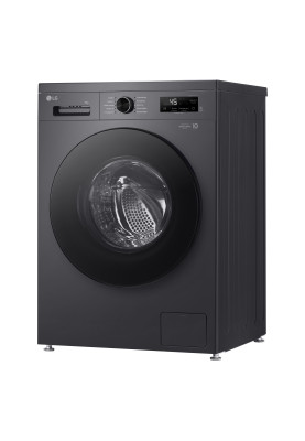 LG Пральна машина, фронтальна, 9 кг, A+++, антрацит