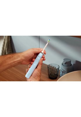 Philips Щітка зубна електр., Sonicare 5300 Series, 62т. колив/хв, насадок-1, блакитний