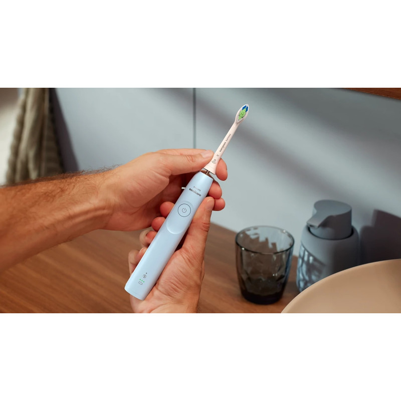 Philips Щітка зубна електр., Sonicare 5300 Series, 62т. колив/хв, насадок-1, блакитний