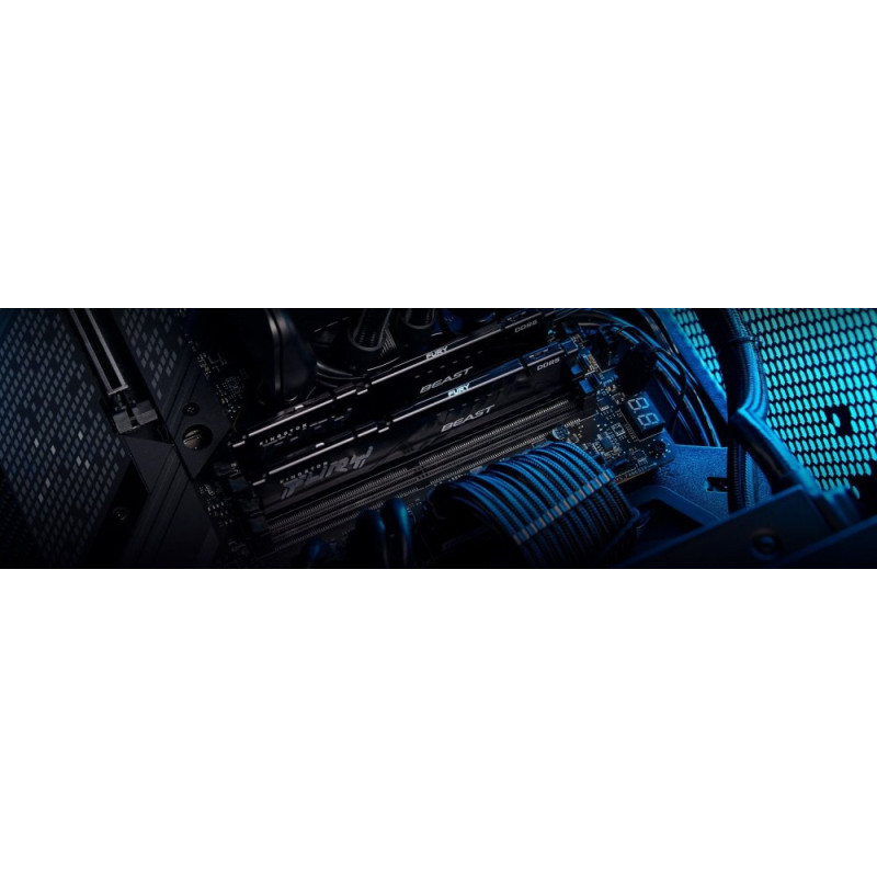 Kingston Пам'ять ПК Kingston DDR4 32GB KIT (8GBx4) 3200 FURY Beast
