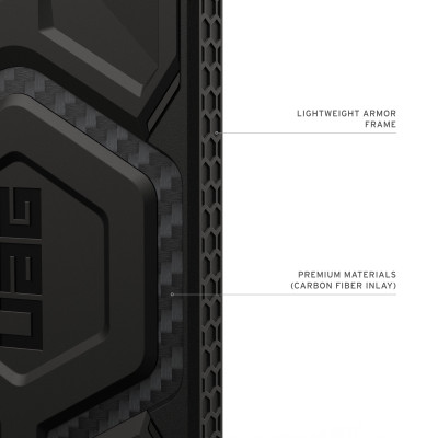 UAG Чохол UAG для Samsung Galaxy S26, Monarch Pro with Magnet, Carbon Fiber
