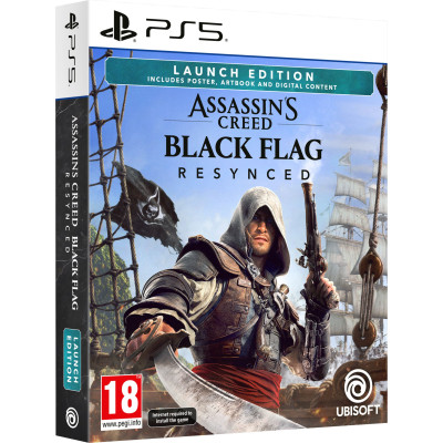 Games Software Гра консольна PS5 Assassin Creed Black Flag Resynced Launch edition, BD диск