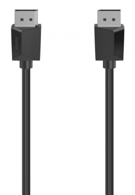HAMA DisplayPort - DisplayPort1.2, 4K, 1.50 m Black