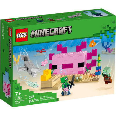 LEGO Конструктор Minecraft Дім-Аксолотль