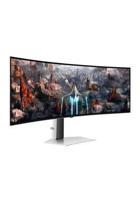 Samsung Монітор 48.7"Odyssey OLED G9 G93SC HDMI, DP, USB, MM, OLED, 5120x1440, 32:9, 240Hz, 0.3ms, CURVED