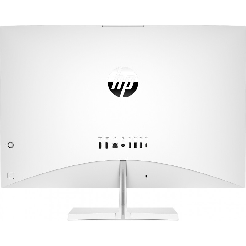 HP Комп'ютер персональний моноблок Pavilion 27" FHD IPS AG, Intel i7-13700T, 32GB, F1TB+2TB, NVD3050-4, WiFi, кл+м, DOS, білий