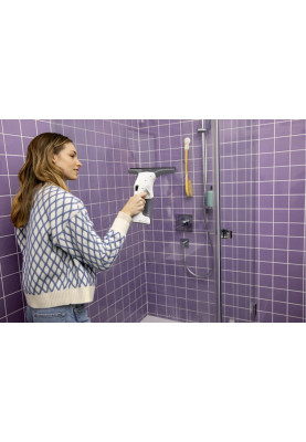 Karcher Пилосос віконний WV 1 Plus, вода -0.1л, автон. робота до 25хв, вага-0.5кг, білий