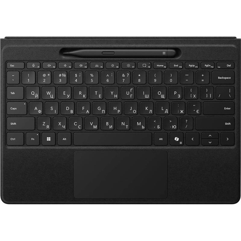Microsoft Surface Клавіатура зі стилусом для планшетів Microsoft Surface Pro 8 - 11, чорна