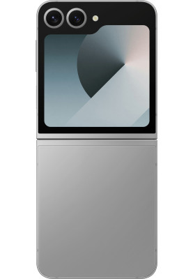 Samsung Смартфон Galaxy Flip 6 5G (F741) 6.7"/3.4" 12/256ГБ, 1SIM, 4000мА•рік, сріблястий сірий