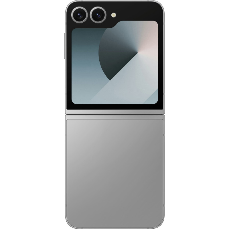 Samsung Смартфон Galaxy Flip 6 5G (F741) 6.7"/3.4" 12/256ГБ, 1SIM, 4000мА•год, сріблястий сірий
