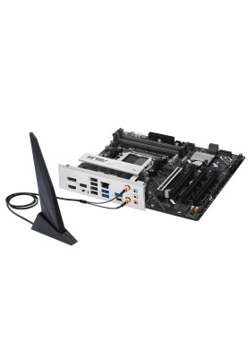 ASUS Материнська плата B850M MAX GAMING WIFI sAM5 B850 4xDDR5 M.2 HDMI DP WiFi BT mATX