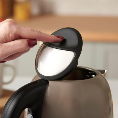 Russell Hobbs Електрочайник Russell Hobbs, 1.7л, метал, мокко