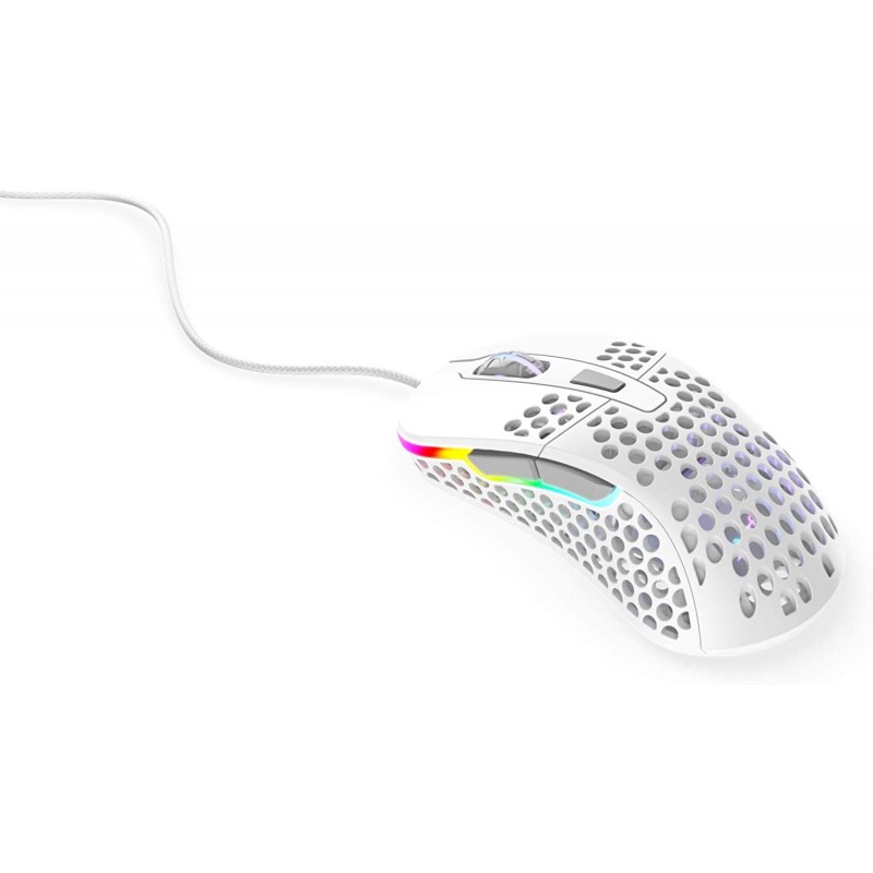 Cherry Xtrfy Миша ігрова M4 RGB USB White