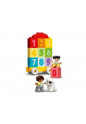 LEGO Конструктор DUPLO Поїзд з цифрами - вчимося рахувати 10954