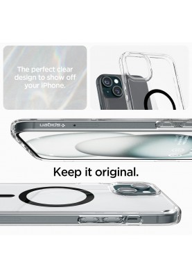 Spigen Чохол для Apple iPhone 15 Plus Ultra Hybrid MagFit, Graphite