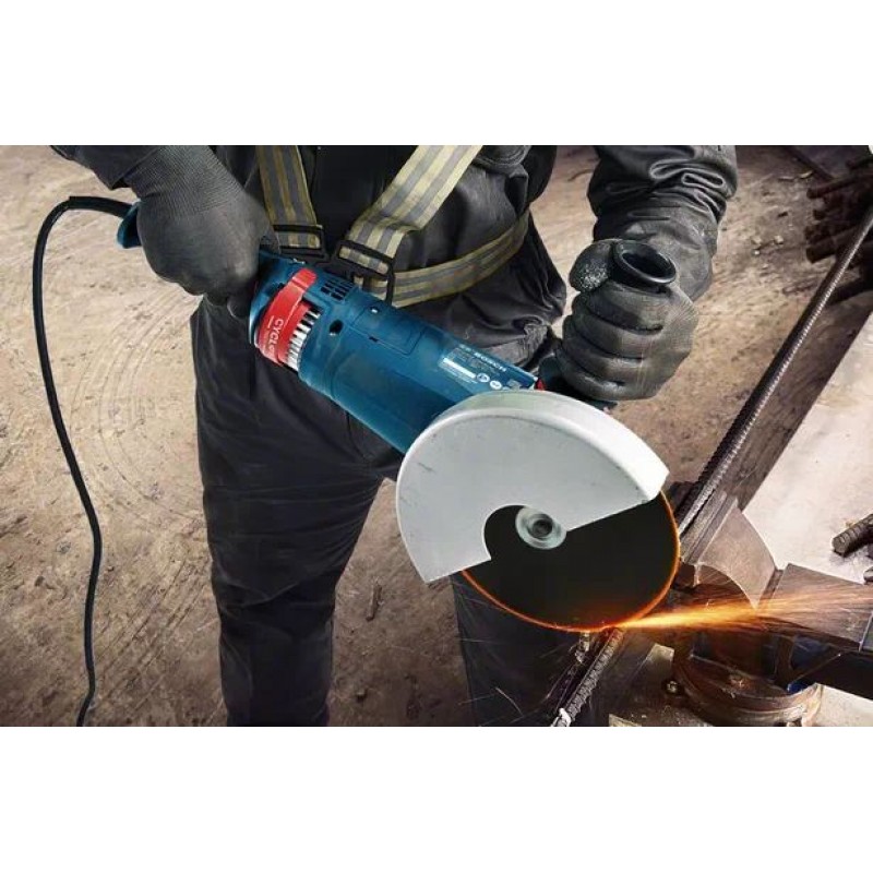 Bosch Шліфмашина кутова GWS 24-230 P, 230мм, 2400Вт, 8500об•хв, 5.7кг