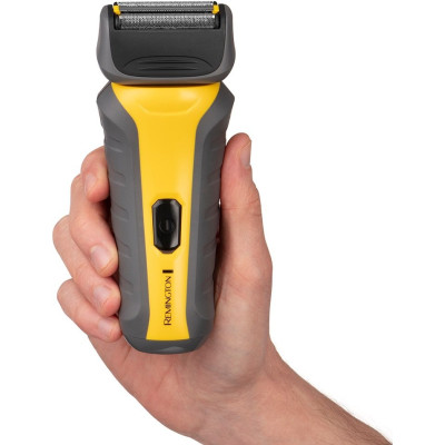 Remington Бритва електр. сіткова Virtually Indestructible, бритв.головок-3, Ni-Mh, сух., тример, сіро-жовтий