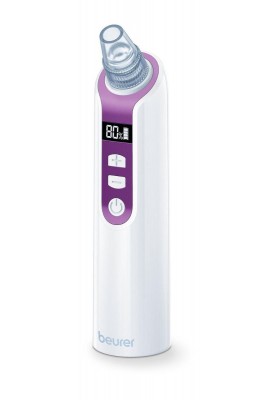 Beurer Масажер для обличчя вакуумний, акумулятор, USB, вага-0.15кг, 3 режими, білий