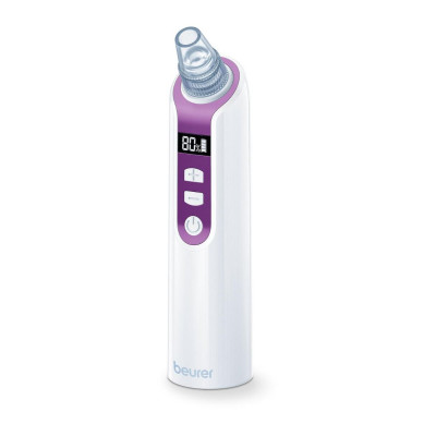 Beurer Масажер для обличчя вакуумний, аккумулятор, USB, вага-0.15кг, 3 режими, білий
