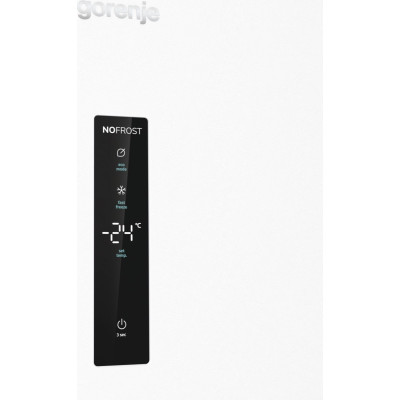 Gorenje Морозильна камера, 185.5x59.5х66.3, 280л, 1дв., A++, NF, дисплей зовн., інвертор, білий