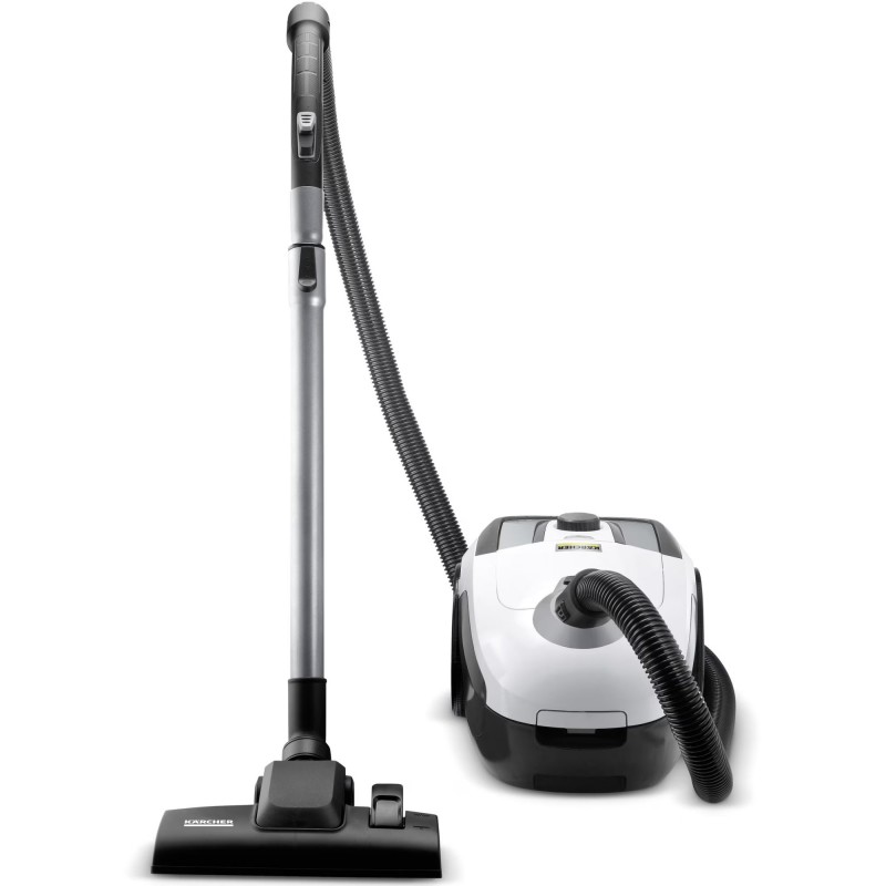 Karcher Пилосос мішковий VC 2.8, 700Вт, 2л, НЕРА, білий