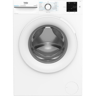 Beko Пральна машина фронтальна, 6кг, 1200, A+++, 45см, дисплей, інвертор, пара, білий