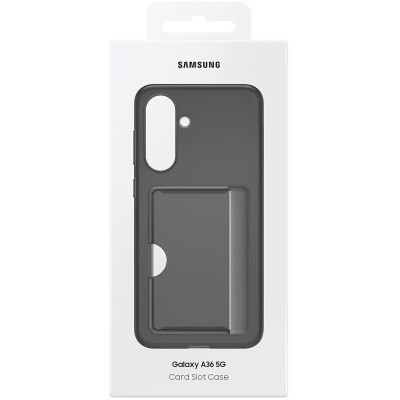 Samsung Чохол для Galaxy A36 (A366), Card Slot Case, чорний
