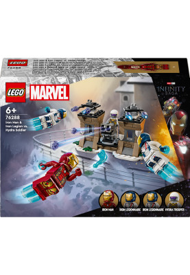 LEGO Конструктор Marvel Залізна Людина і Залізний легіон проти солдата Гідри