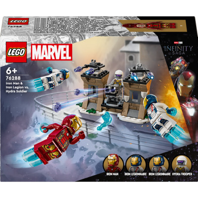 LEGO Конструктор Marvel Залізна Людина та Залізний легіон проти солдата Гідрі
