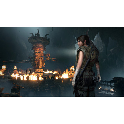 Games Software SHADOW OF THE TOMB RAIDER STANDARD EDITION [Blu-Ray диск, Russian version] (PS4)