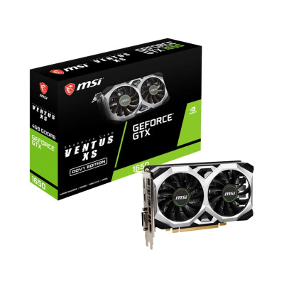 MSI Відеокарта GeForce GTX 1650 4GB GDDR6 VENTUS XS V1