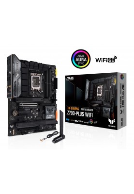 ASUS Материнська плата TUF GAMING Z790-PLUS WIFI D4 s1700 Z790 4xDDR4 M.2 HDMI DP Wi-Fi BT ATX