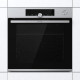 Gorenje Духова шафа електрична, 77л, A+, пара, дисплей, готування на різних рівнях, нерж