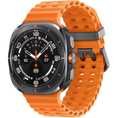 Samsung Смарт-годинник Galaxy Watch Ultra (2025) 47мм e-SIM (L705) 1.5", 480x480, sAMOLED, BT 5.3, NFC, 2/64ГБ, сірий титановий