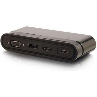 C2G Док станція USB-C на HDMI, DP, VGA, USB, Power Delivery до 65W