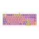 Akko Клавіатура механічна 3098S Patrick 98Key, CS Starfish, USB-A, Hot-swappable, EN/UKR, RGB, Рожевий