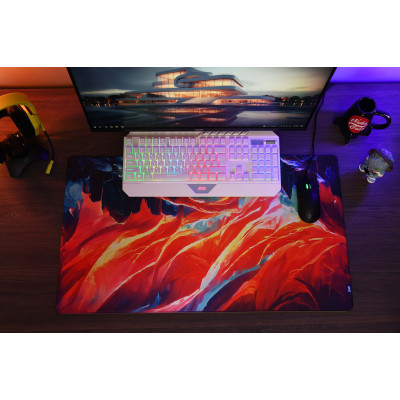 2E Gaming Ігрова поверхня PRO Speed D02, XL (800x450x3мм), багатокольоровий