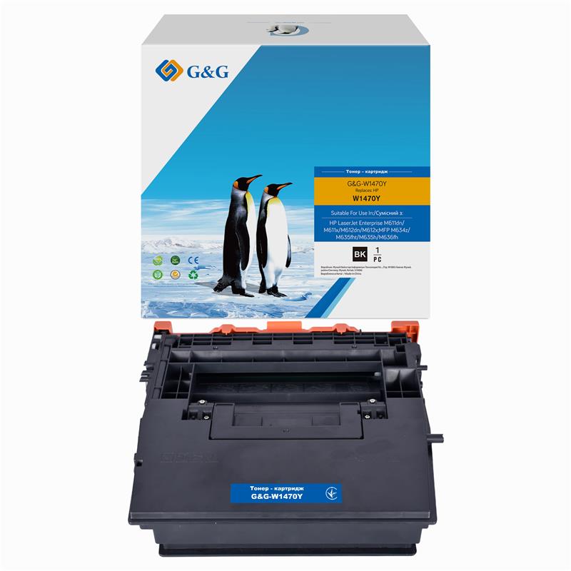 G&G Картридж до HP 147Y LJ MFP M611/M612/M635/M636 Black (42 000стор)