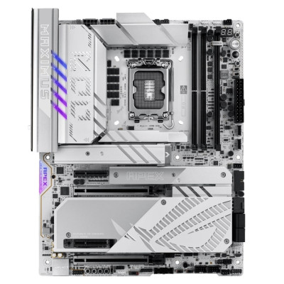 ASUS Материнська плата ROG MAXIMUS Z890 APEX s1851 Z890 2xDDR5 M.2 Thunderbolt DP Wi-Fi BT ATX білий