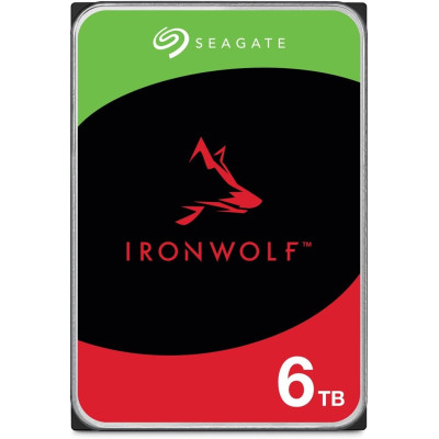 Seagate Жорсткий диск 6TB 3.5" 5400 256MB SATA IronWolf