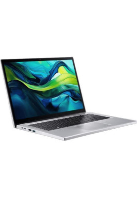 Acer Ноутбук Aspire Go Spin AGSP14-31PT 14" WUXGA IPS Touch, Intel 3-N355, 16GB, F512GB, UMA, Lin, сріблястий