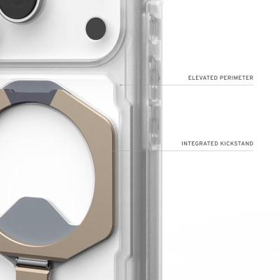 UAG Чохол UAG для iPhone 17 Pro, Plasma XTE MagSafe, Clear/Titanium