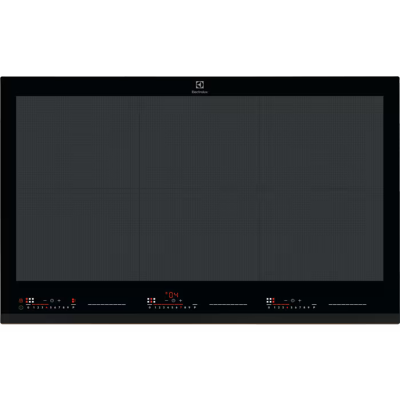 Electrolux Варильна поверхня індукційна, 80см, розширена зона, Hob2Hood, 6 конфорок, чорний