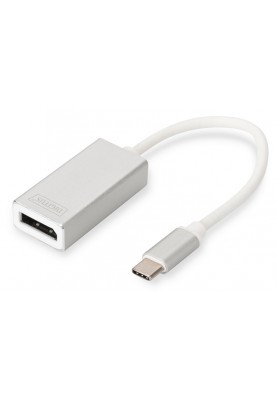 Digitus Адаптер USB-C - DP UHD 4K, M/F, 0.2 m