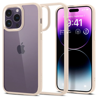 Spigen Чохол для Apple iPhone 14 Pro Ultra Hybrid, Sand Beige