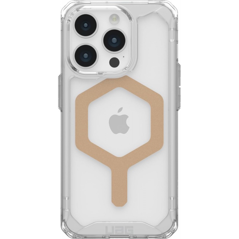 UAG Чохол для Apple iPhone 15 Pro Plyo Magsafe, Ice/Gold