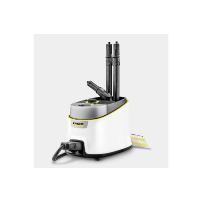 Karcher Пароочиститель SC 4 Deluxe Iron, 2200Вт, 1300мл, 4Бар, утюг, швабра, білий