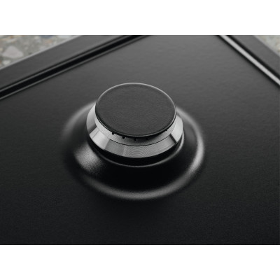 Electrolux Варильна поверхня Electrolux газова, 60см, чавун, чорний