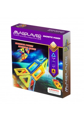 MagPlayer Конструктор магнітний 20 од. (MPA-20)