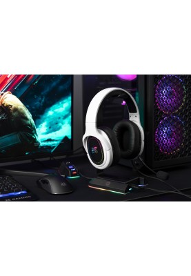 2E Gaming Гарнітура ігрова HG330, 7.1, USB-A, RGB, 2м, білий